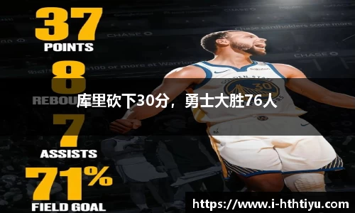 库里砍下30分，勇士大胜76人
